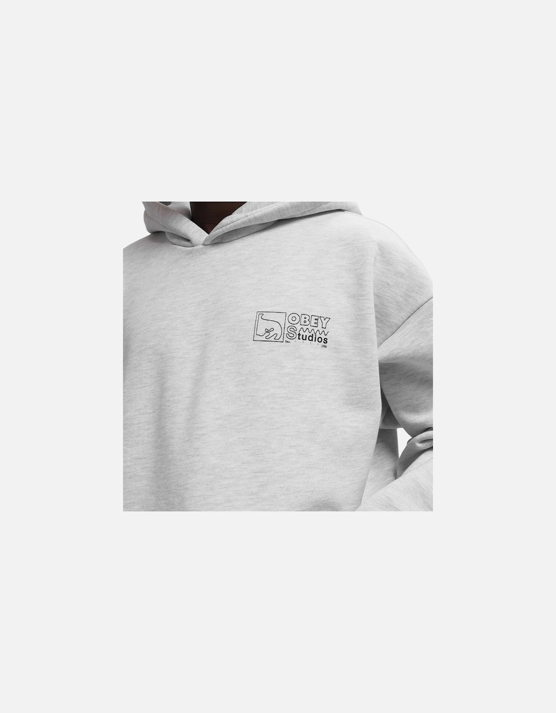 Nico Extra Heavy Hoodie - Ash Grey