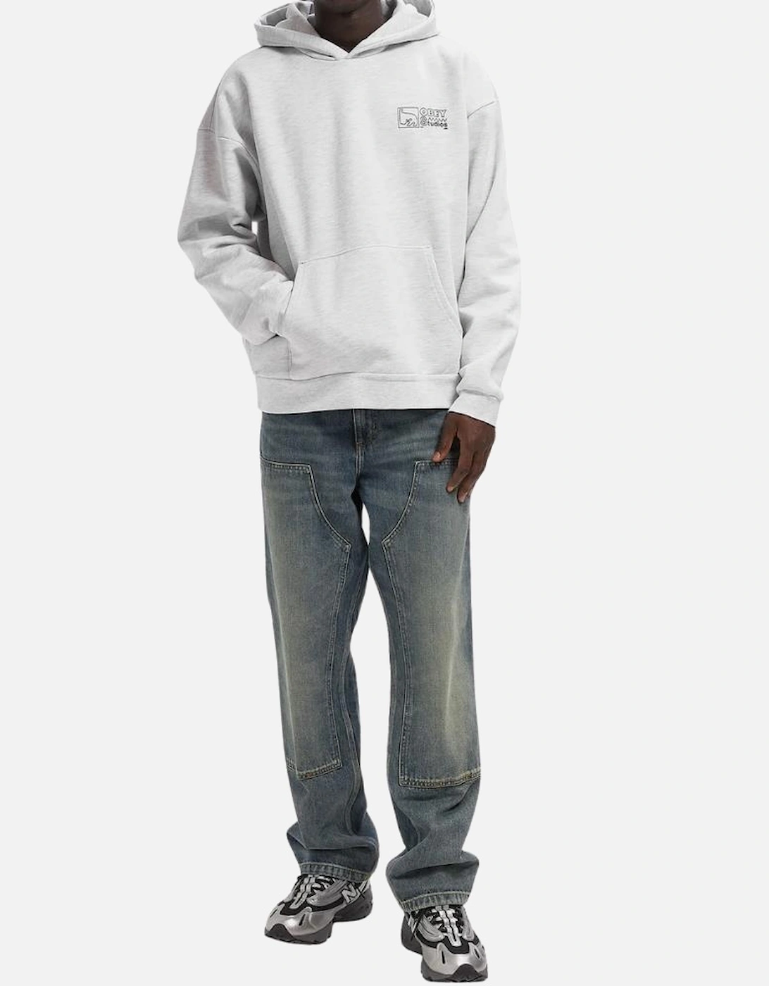 Nico Extra Heavy Hoodie - Ash Grey