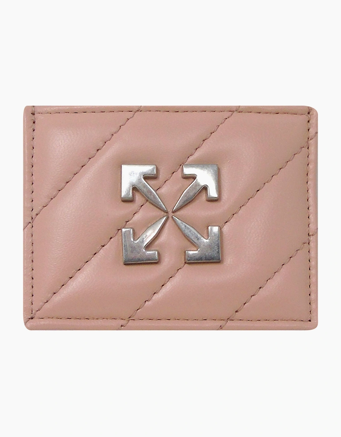 Off-White Women's Off-White Jackhammer Card Case Pink - Tan