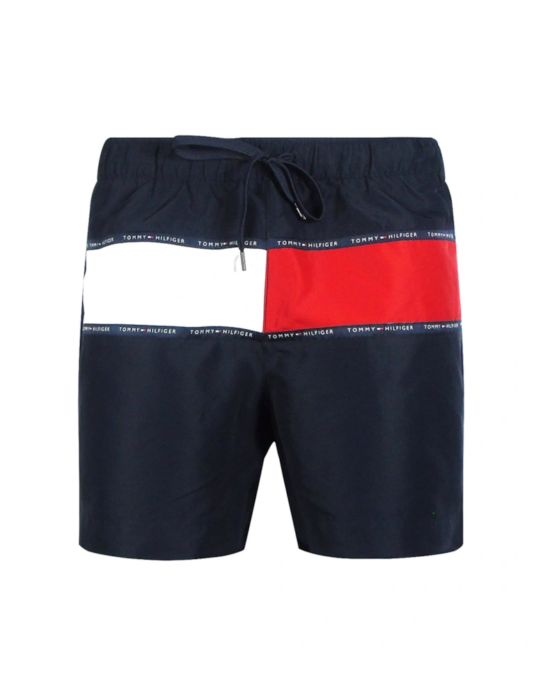 Flag Design Navy Blue Swimshort