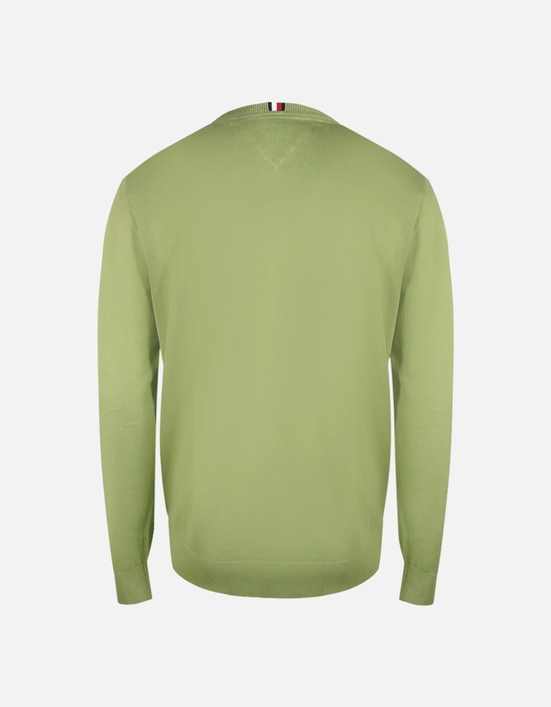 Faded Olive Green Crewneck Sweatshirt