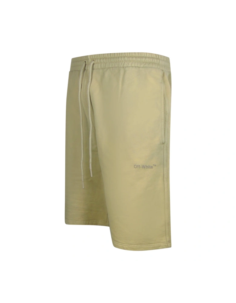 Diag Tab Skate Sweatshorts Dark Sand