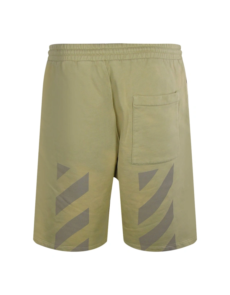 Diag Tab Skate Sweatshorts Dark Sand