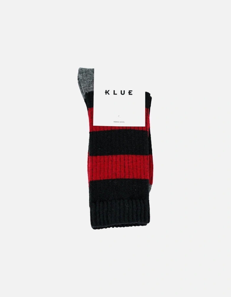 Merino Wool Socks With Stripes