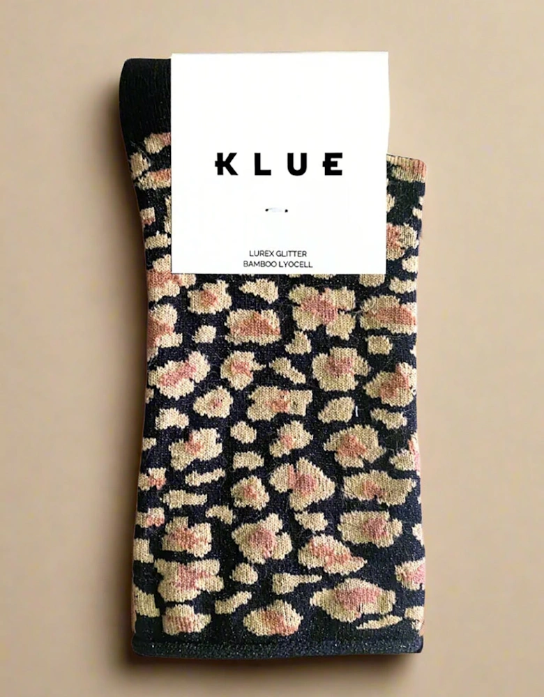  Glitter Lurex Socks in Eco-Friendly Lyocell