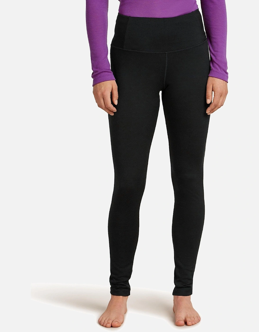 Womens Oasis High Rise Baselayer Bottoms, 2 of 1