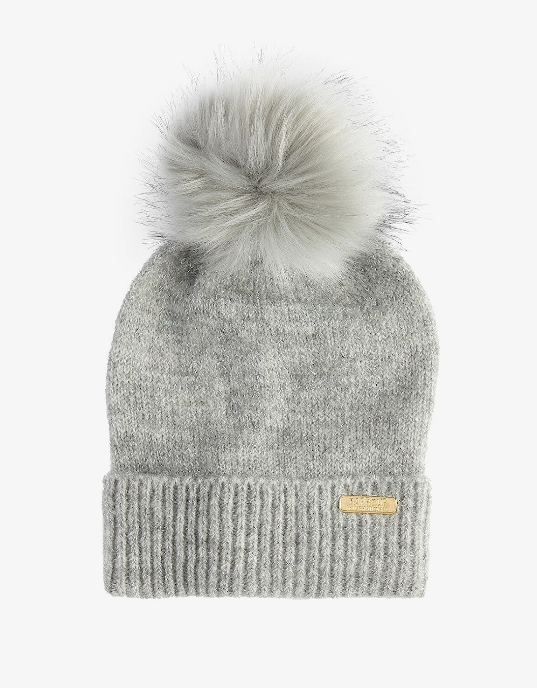 SPARKLE BEANIE & SCARF Womens Gift Set Grey Marl