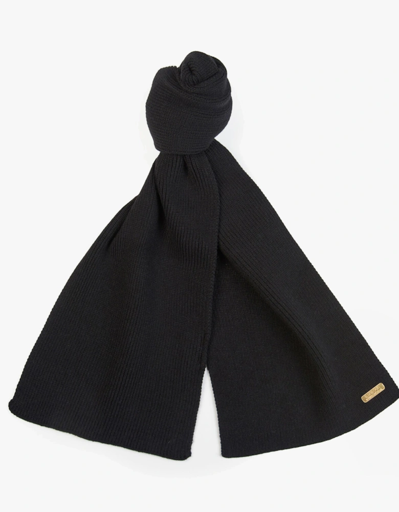 MALLORY BEANIE & SCARF Womens Gift Set Black