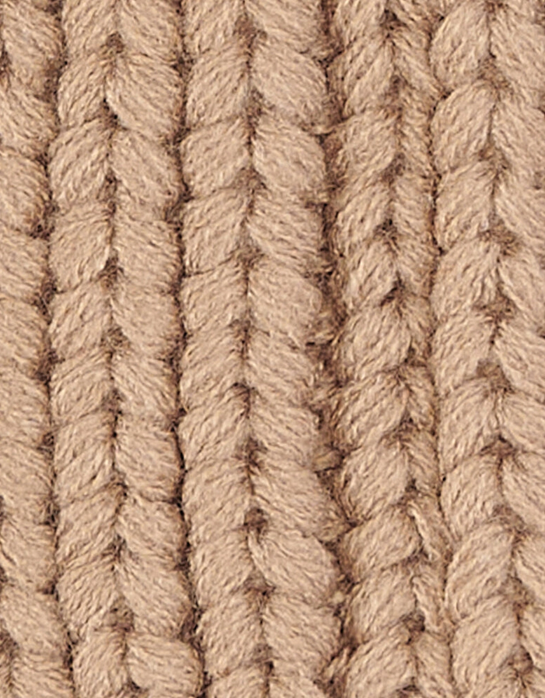 SALTBURN Womens Pom-Pom Beanie Mink