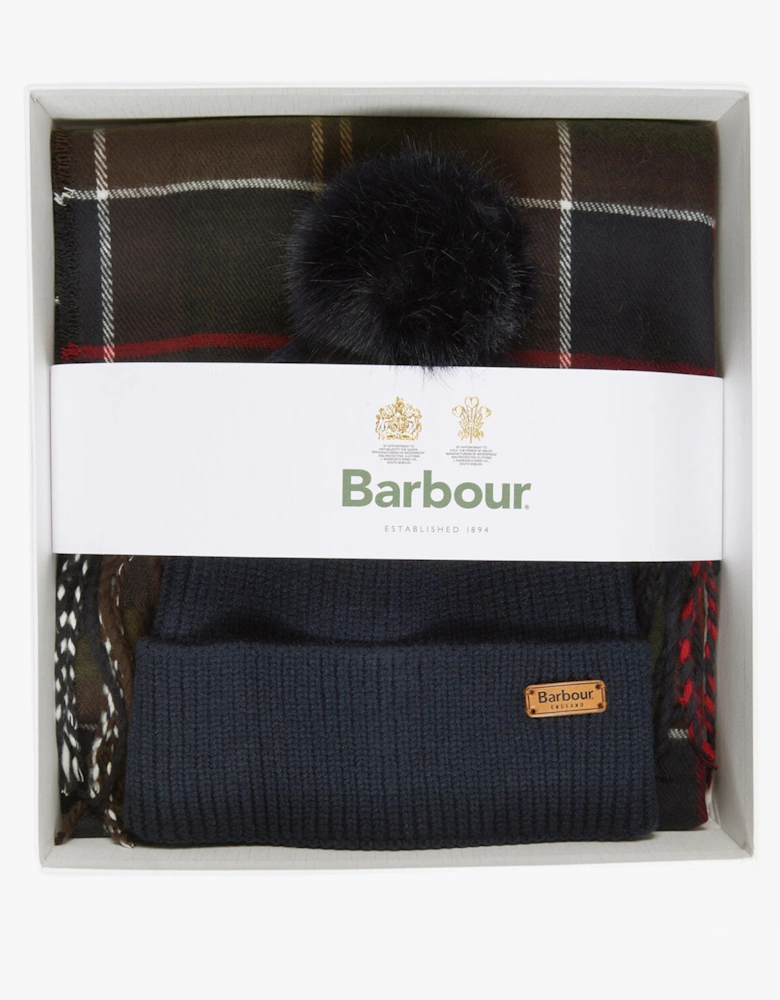 DOVER BEANIE & HAILES SCARF Womens Gift Set Classic