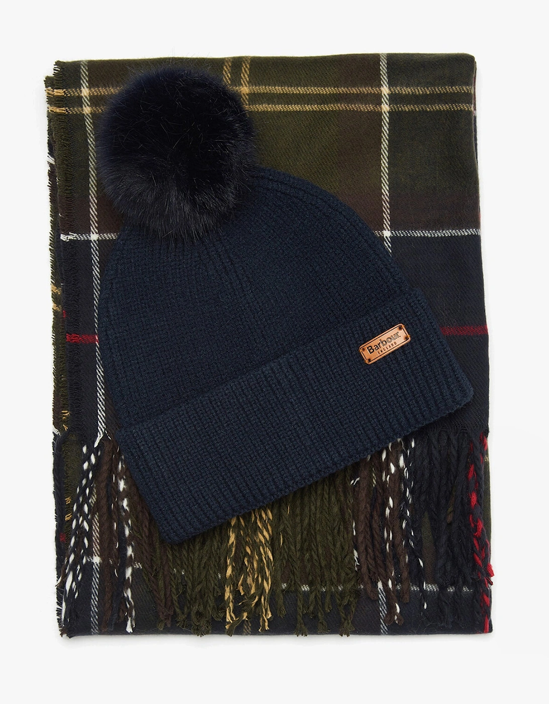DOVER BEANIE & HAILES SCARF Womens Gift Set Classic