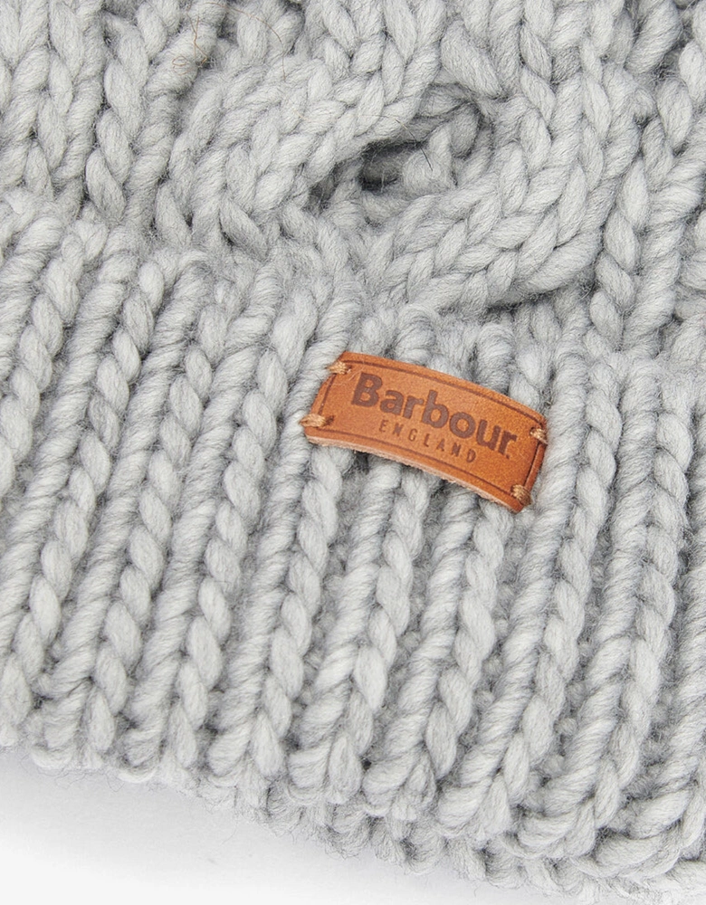 PENSHAW Womens Pom-Pom Beanie Grey