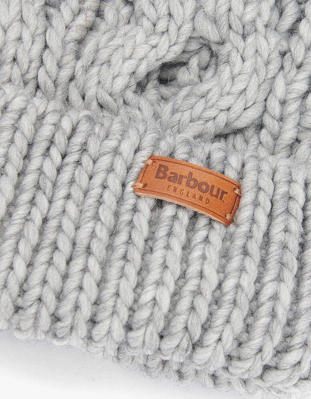 PENSHAW Womens Pom-Pom Beanie Grey