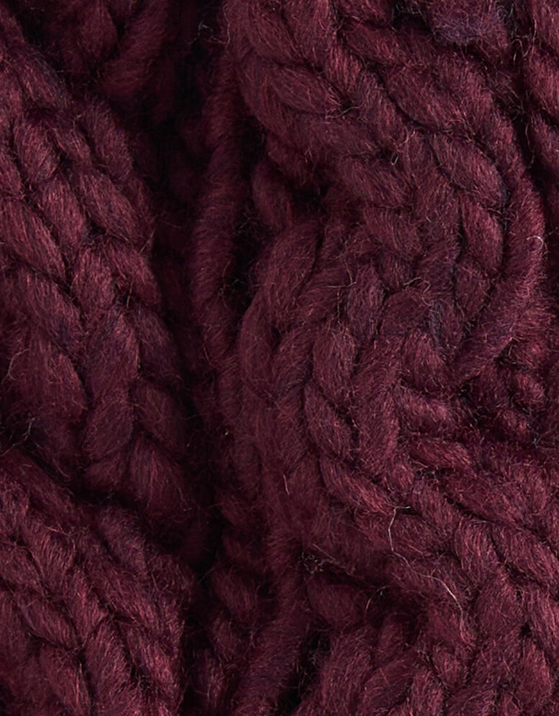 PENSHAW Womens Pom-Pom Beanie Bordeaux