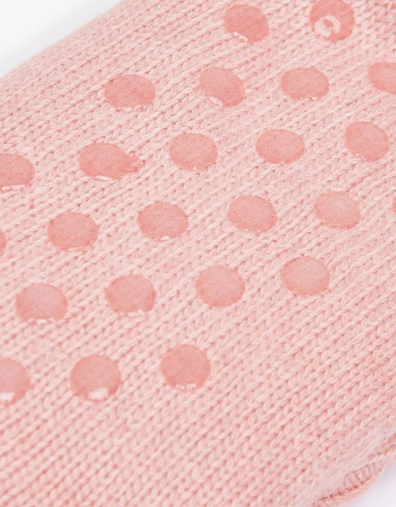 CABLE KNIT LOUNGE Socks Womens Socks Dusty Pink