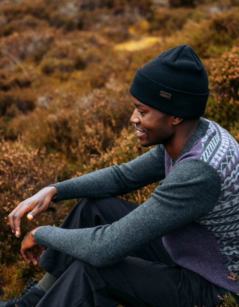 HEALEY Mens Beanie Black