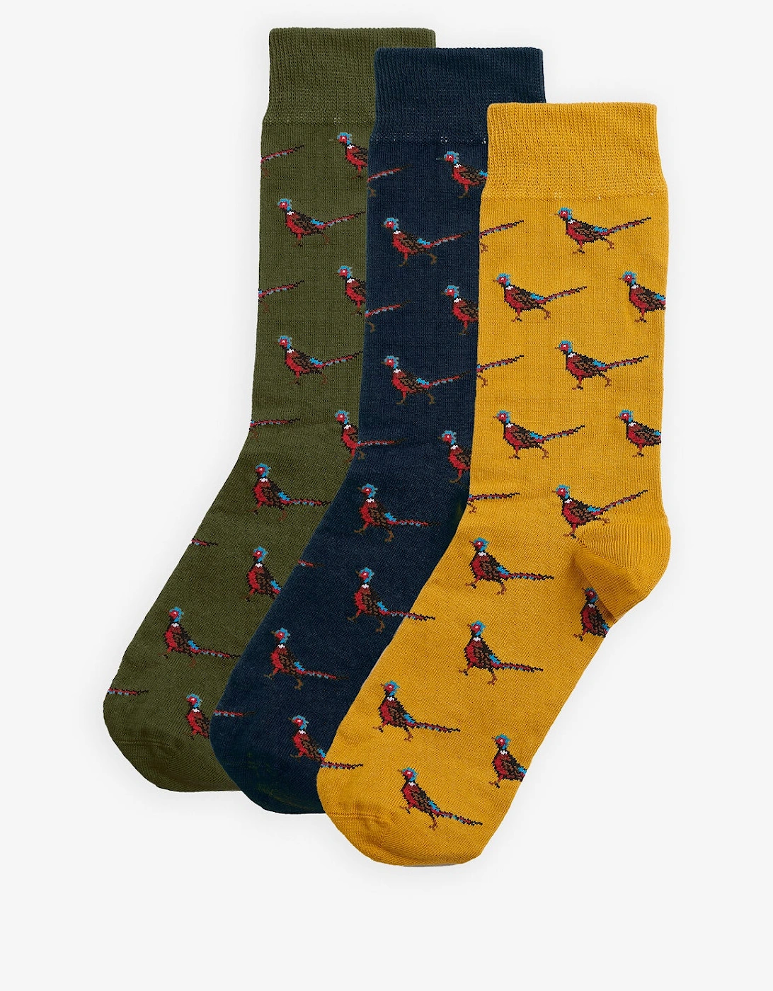 PHEASANT SOCKS Mens Gift Box Forest Mist, 5 of 4