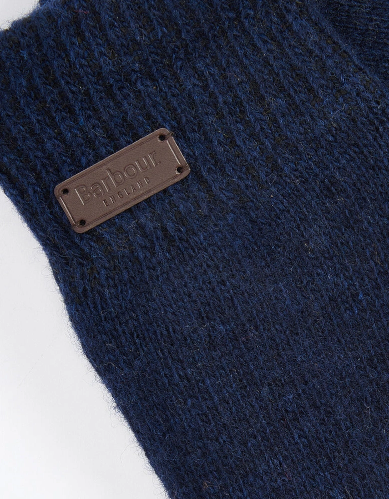 CARLTON BEANIE & GLOVES Gift Set Mens Navy