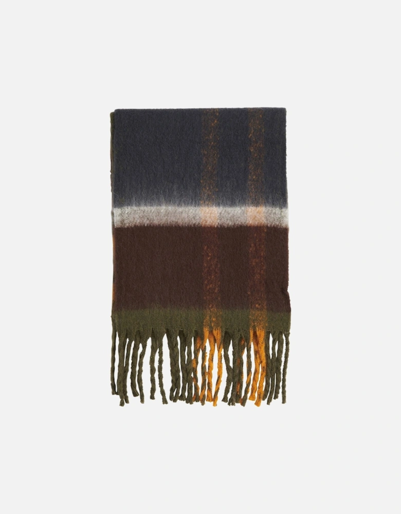ISLA TARTAN BOUCLE Scarf Womens Classic