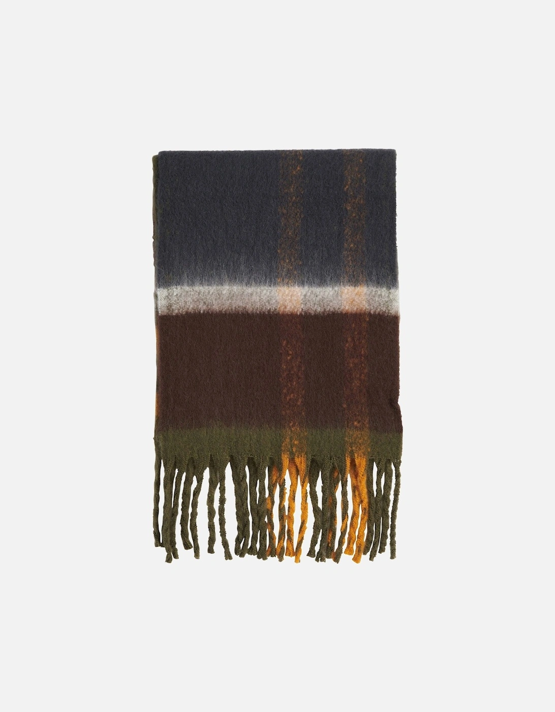 ISLA TARTAN BOUCLE Scarf Womens Classic