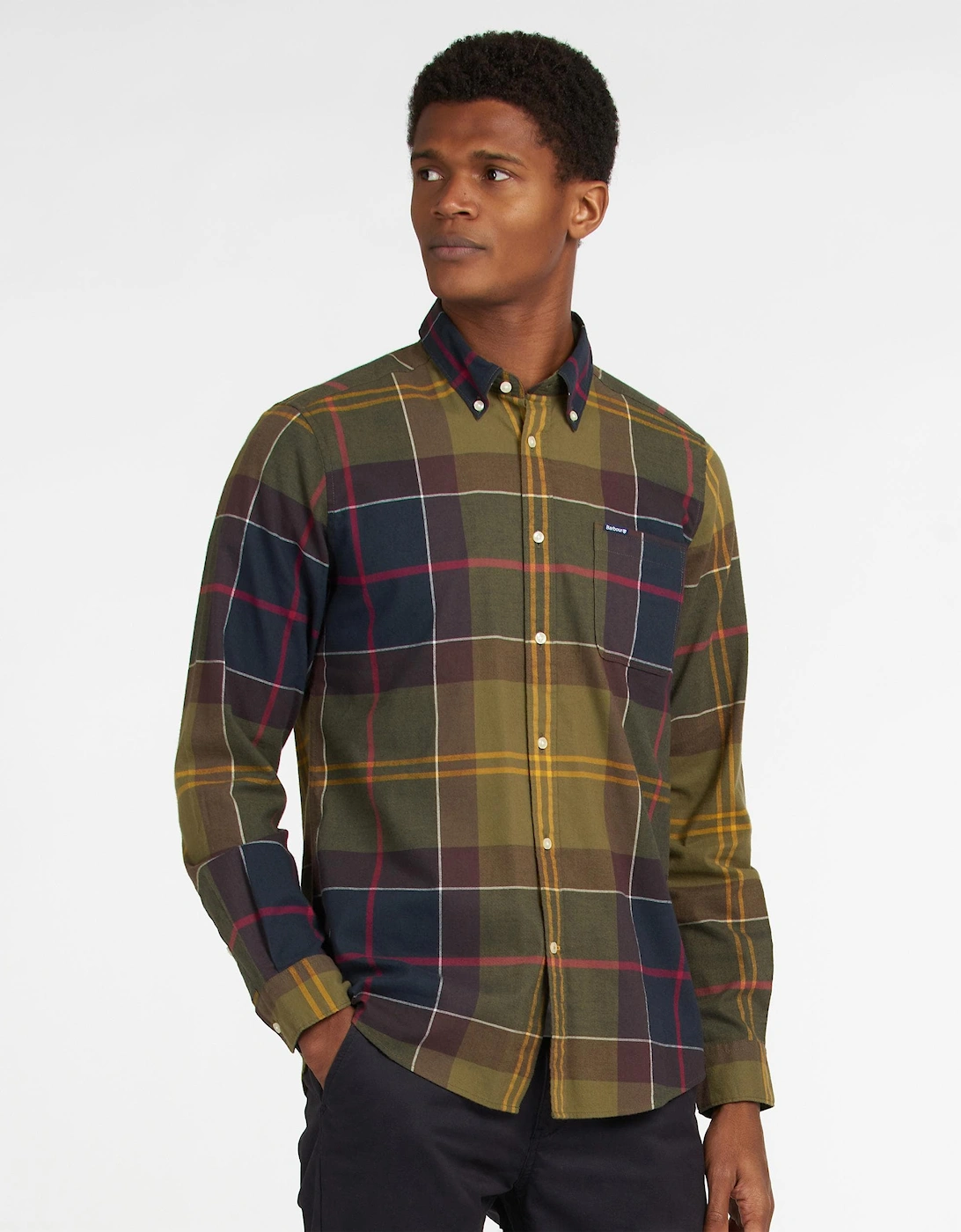 Glendale Tailored Mens Shirt - Classic Tartan, 8 of 7