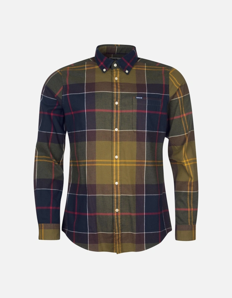 Glendale Tailored Mens Shirt - Classic Tartan