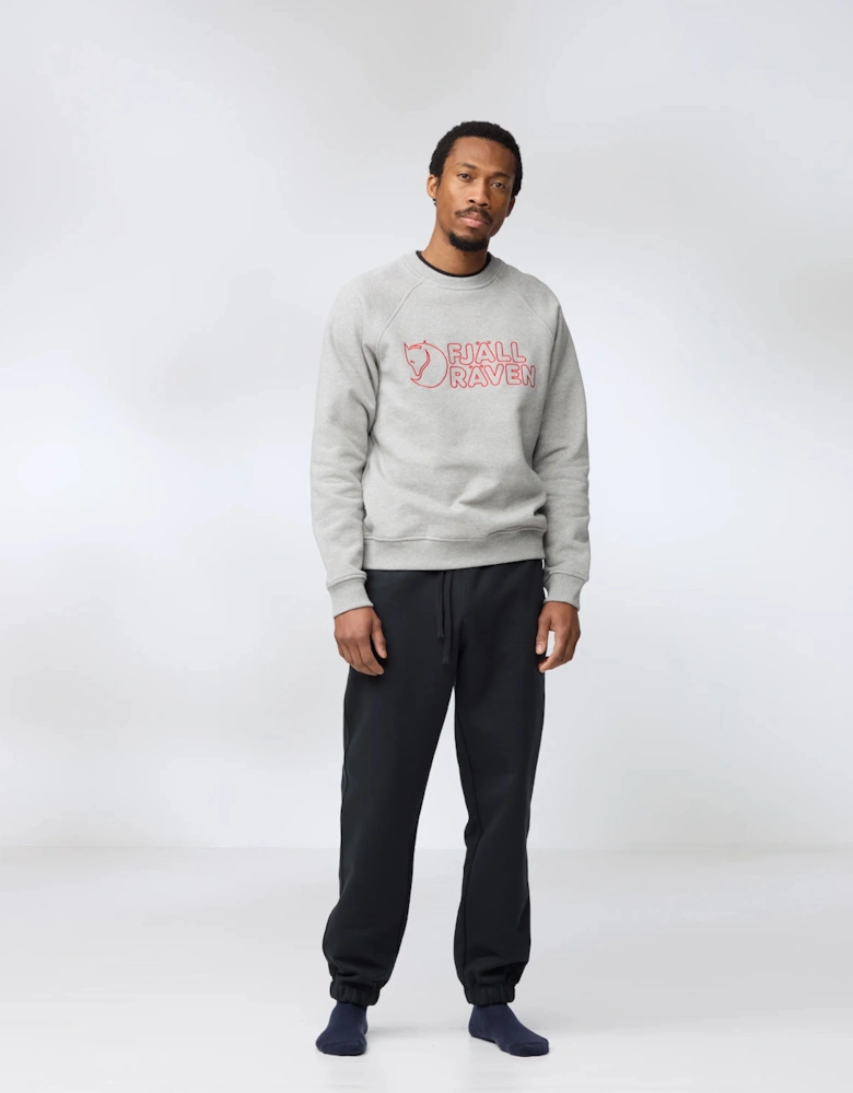 Classic Mens Sweatshirt - Grey-Melange 020-999