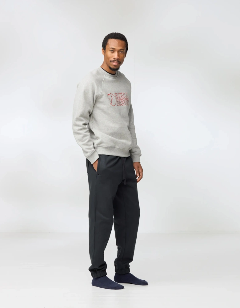 Classic Mens Sweatshirt - Grey-Melange 020-999