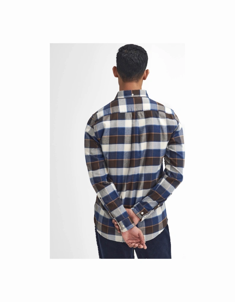 Valley Tailored Mens Shirt - Ecru