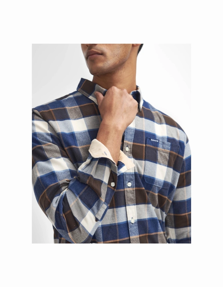 Valley Tailored Mens Shirt - Ecru