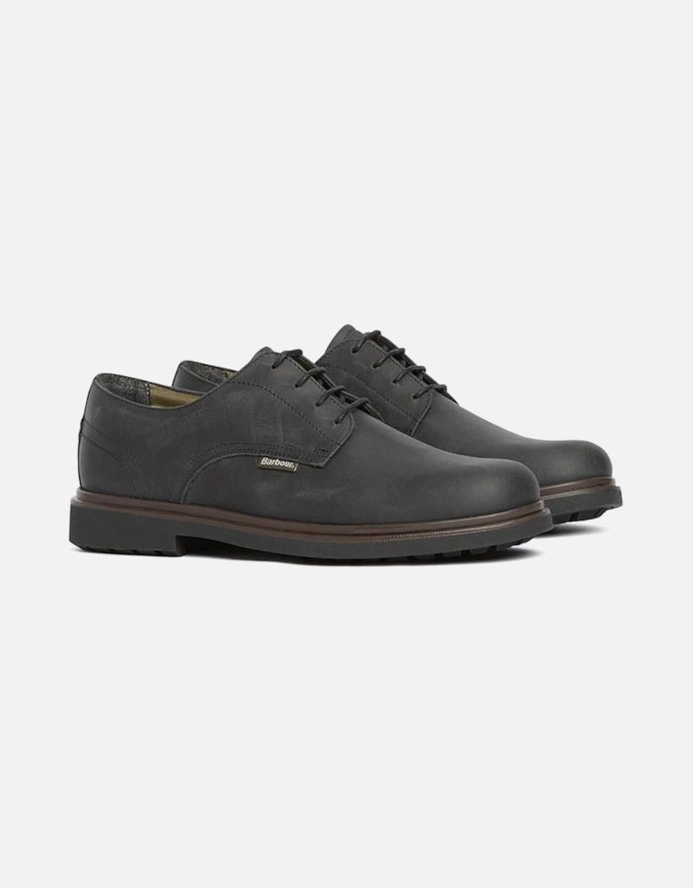 Carthy Mens Derby Shoes - Black