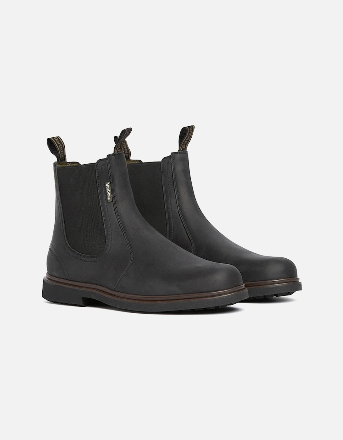 Hale Mens Chelsea Boots - Black, 2 of 1