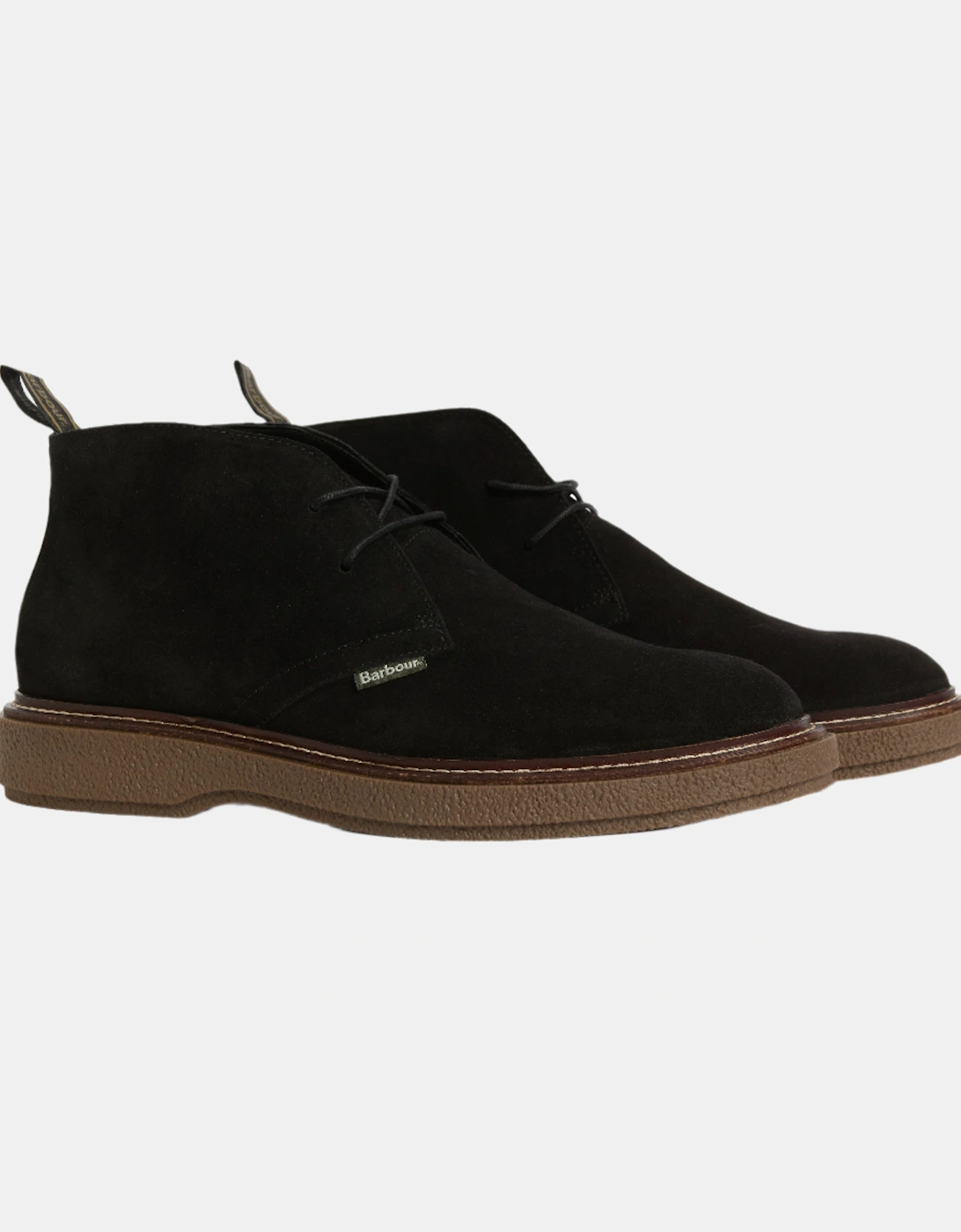 Blaine Mens Chukka Boots - Black Suede, 2 of 1