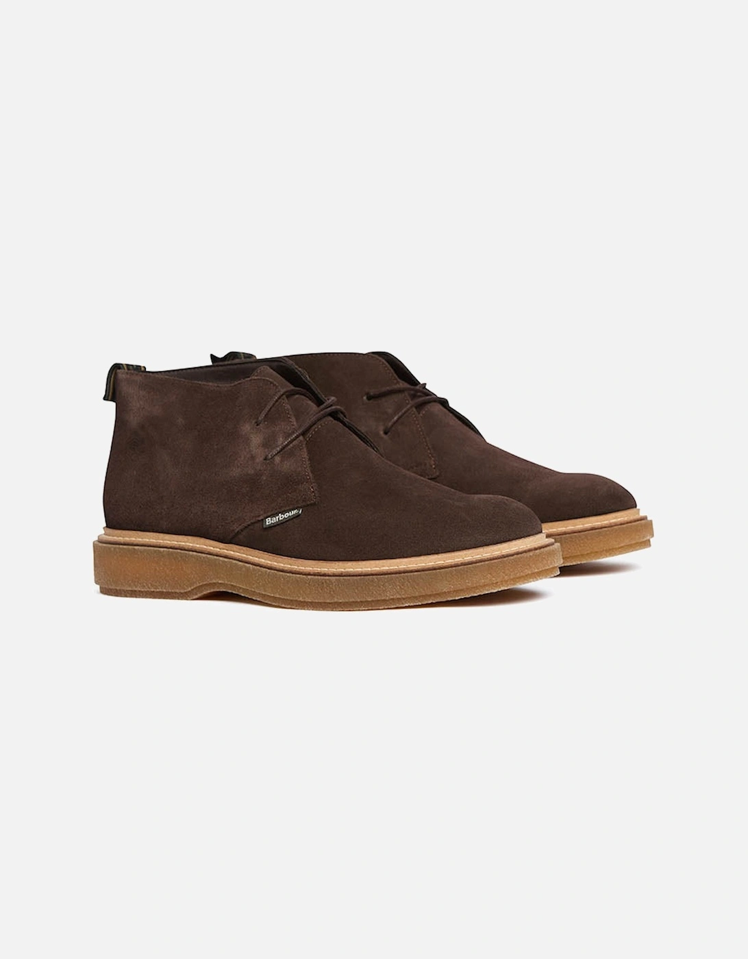 Blaine Mens Chukka Boots - Choc Suede, 3 of 2