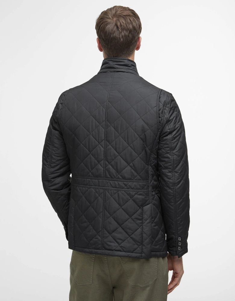Lutz Mens Quilted Jacket - Black
