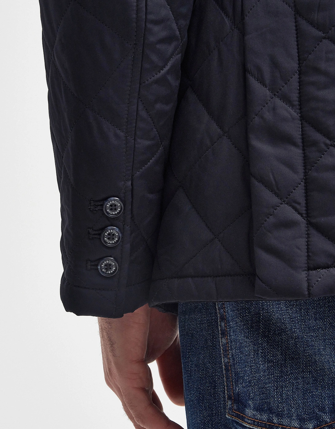 Lutz Mens Quilted Jacket - Navy