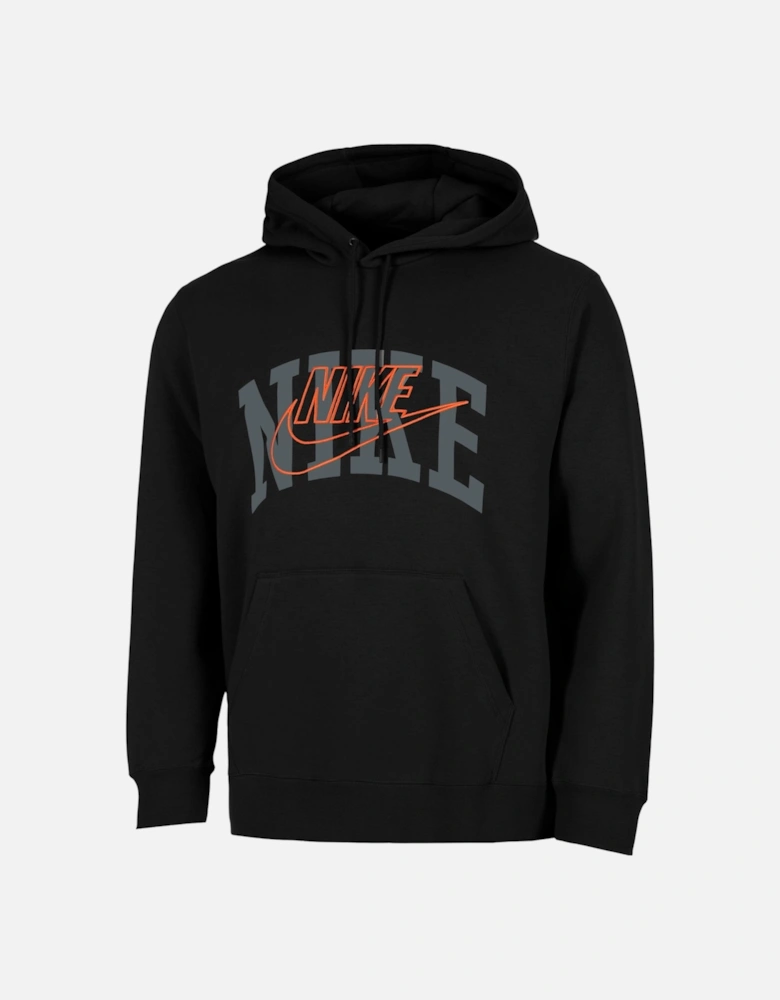 Mens Hoodie Club Fleece Pullover Long Sleeve Hooded Jumper Sports Gym Top