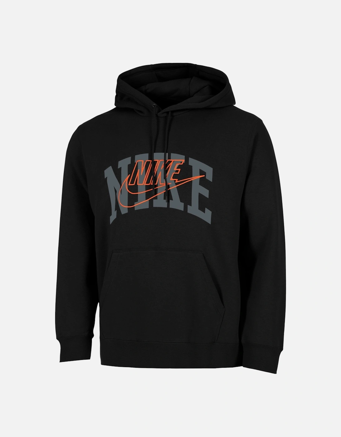 Mens Hoodie Club Fleece Pullover Long Sleeve Hooded Jumper Sports Gym Top