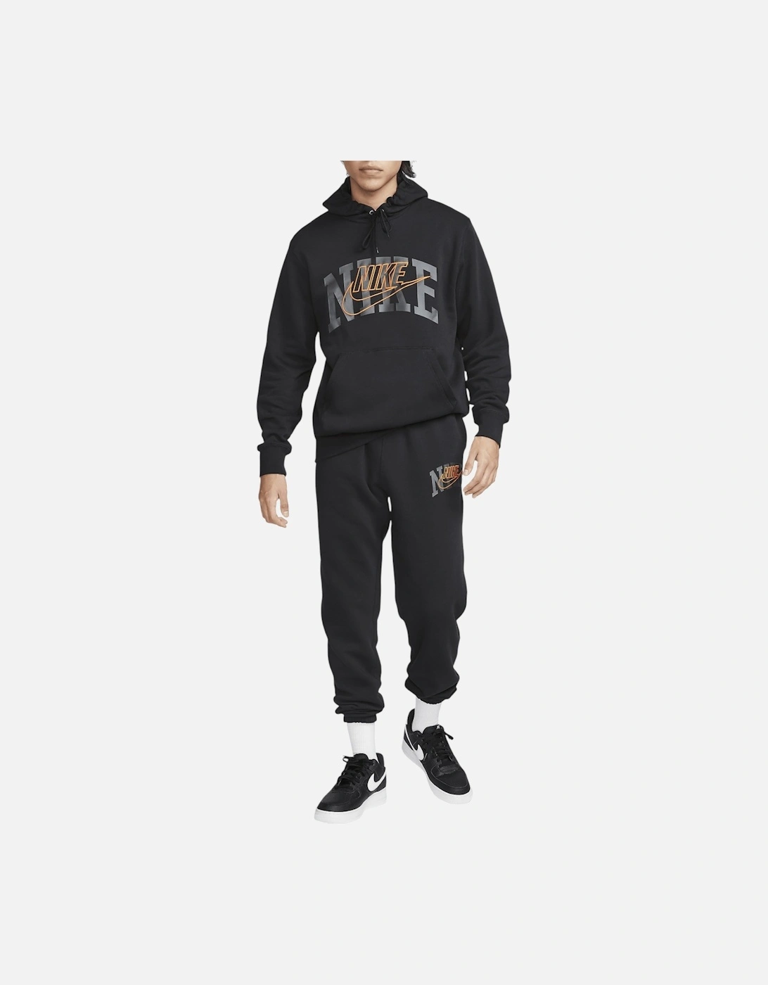 Mens Tracksuit Club Fleece Pullover Hoodie Cuffed Jogger Sportswear, 10 of 9