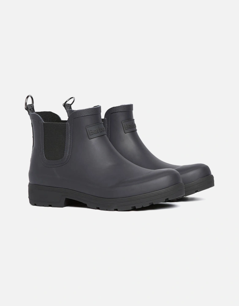 Fynn Mens Chelsea Wellies - Navy/Black