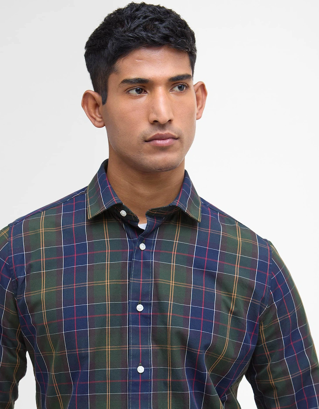 Kenton Mens Checked Tailored Shirt - Classic Tartan