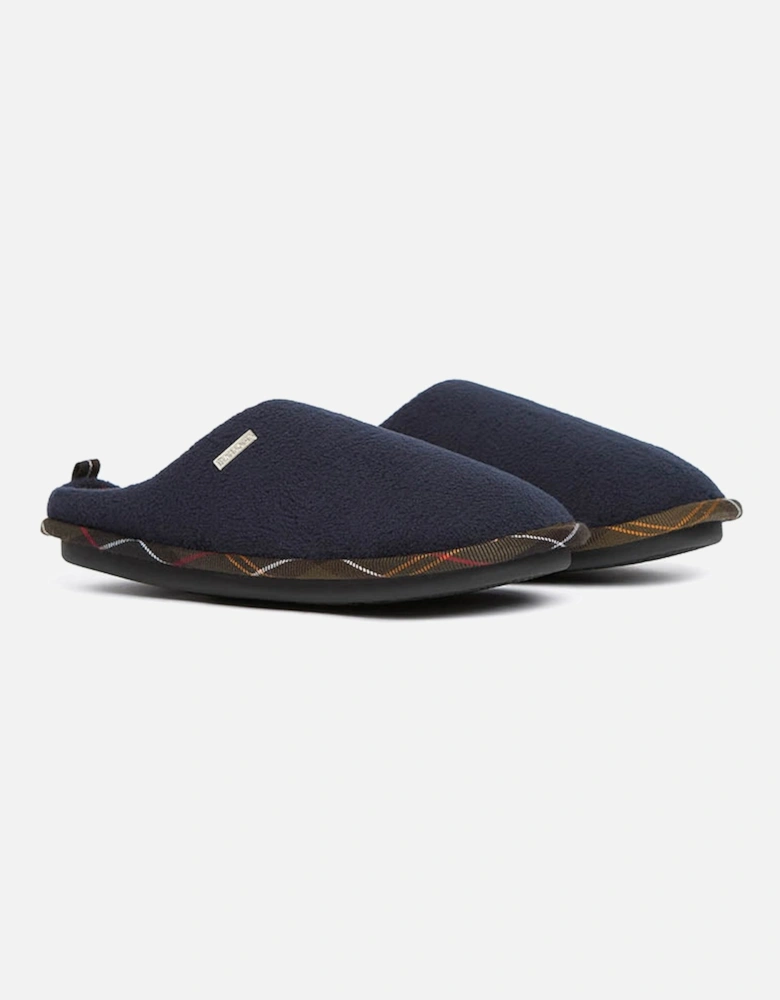 Hexham Mens Slippers - Navy