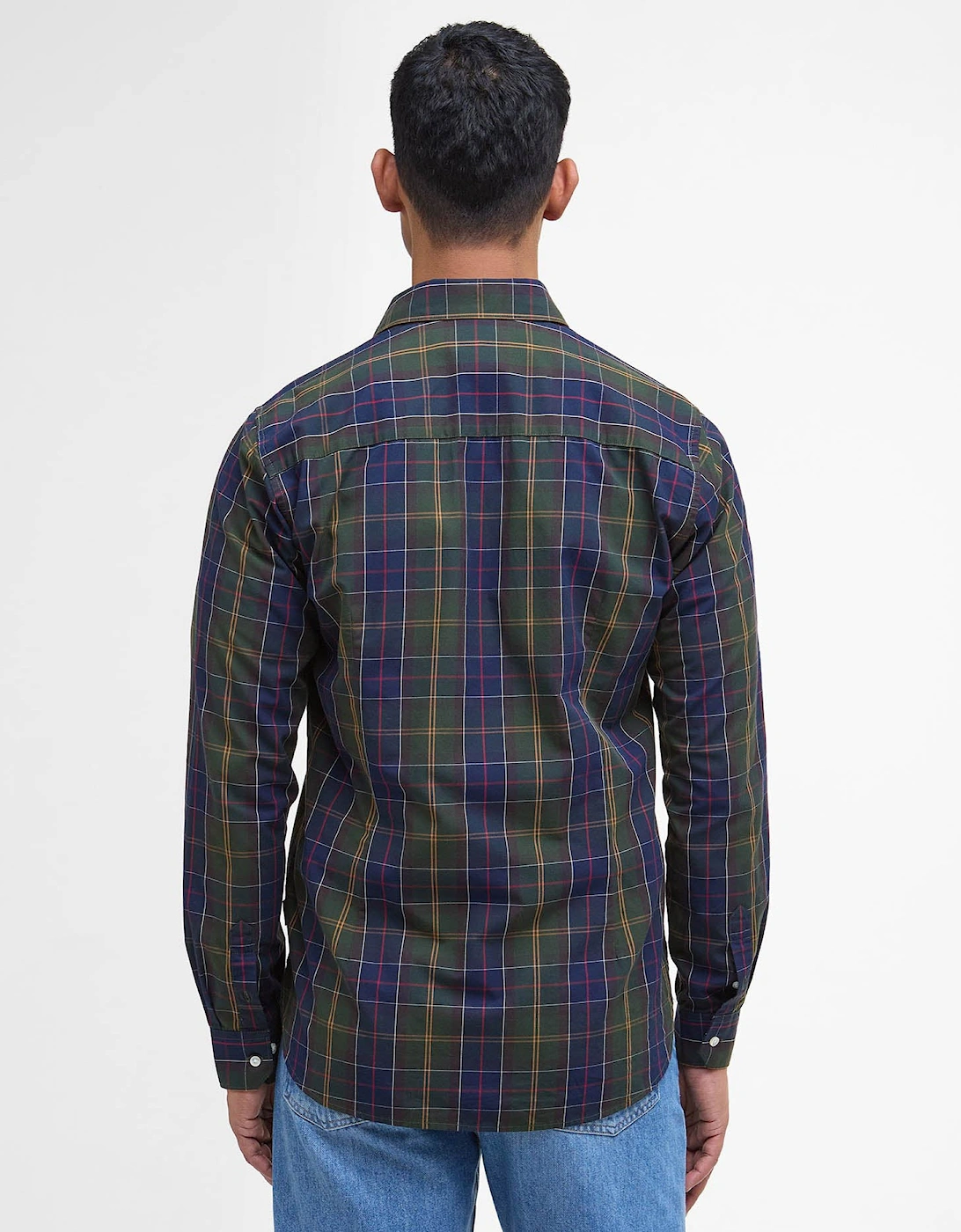 Kenton Mens Checked Tailored Shirt - Classic Tartan