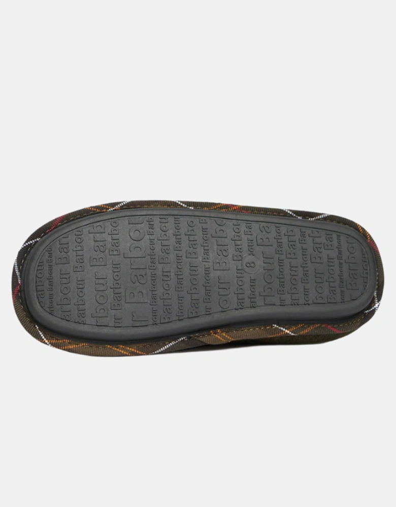 Hexham Mens Slippers - Olive
