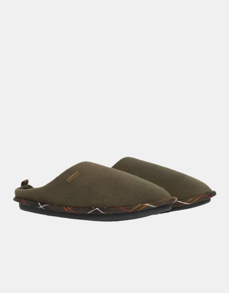 Hexham Mens Slippers - Olive