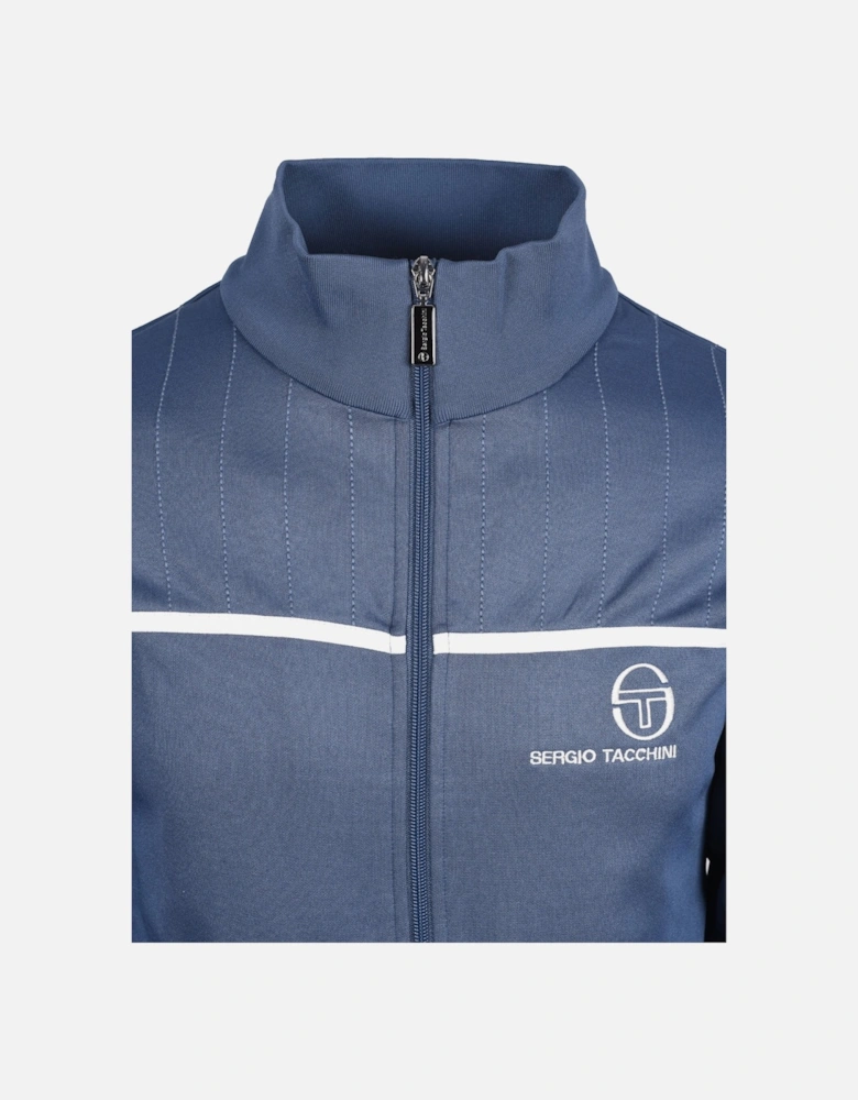 Frankie Track Top Vintage Indigo/Pumpkin