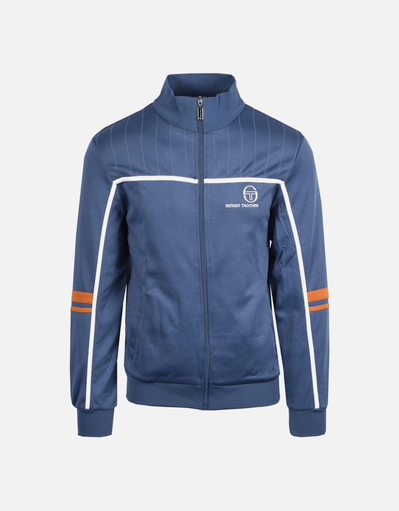 Frankie Track Top Vintage Indigo/Pumpkin