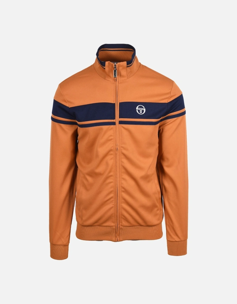 Damarindo Track Top Pumpkin Spice/Maritime Blue