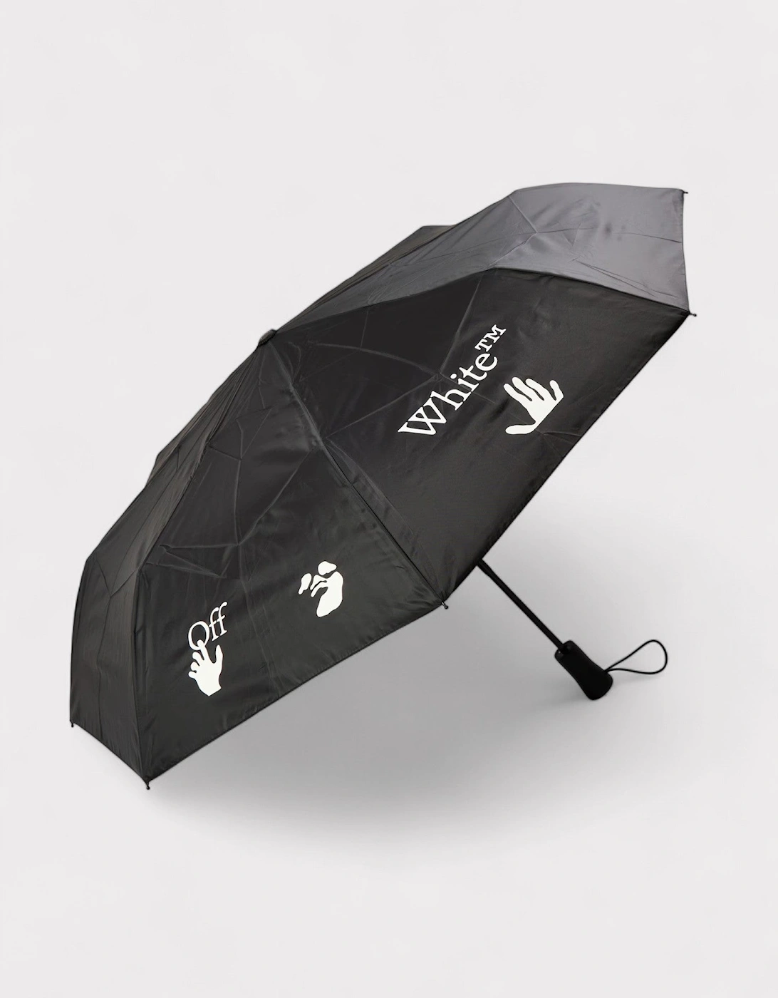 Men's Off-White Umbrella Swimming Man Black White - Size: O/S