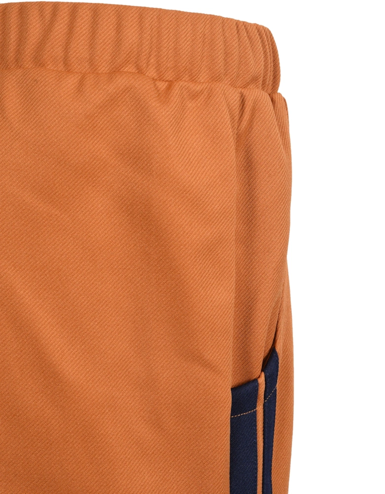 Damarindo Track Pant Pumpkin Spice/Maritime Blue